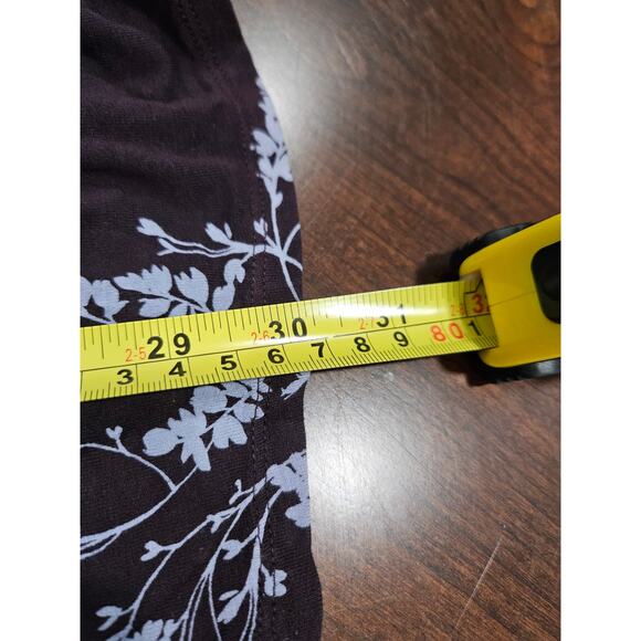 J. Jill Wearable Collection Purple Floral Long Sleeve Shirt Size 2x SKU 177 - Picture 8 of 8